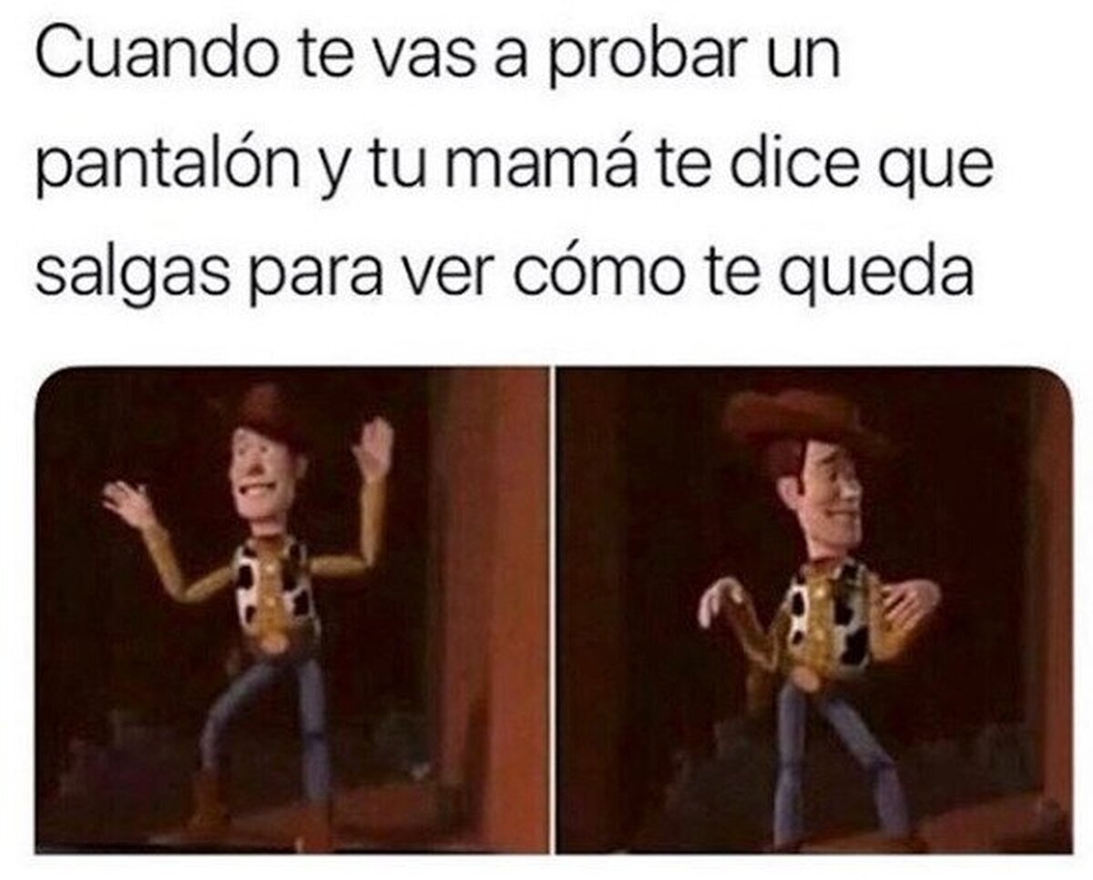Siempre que voy a comprar ropa pasa lo mismo