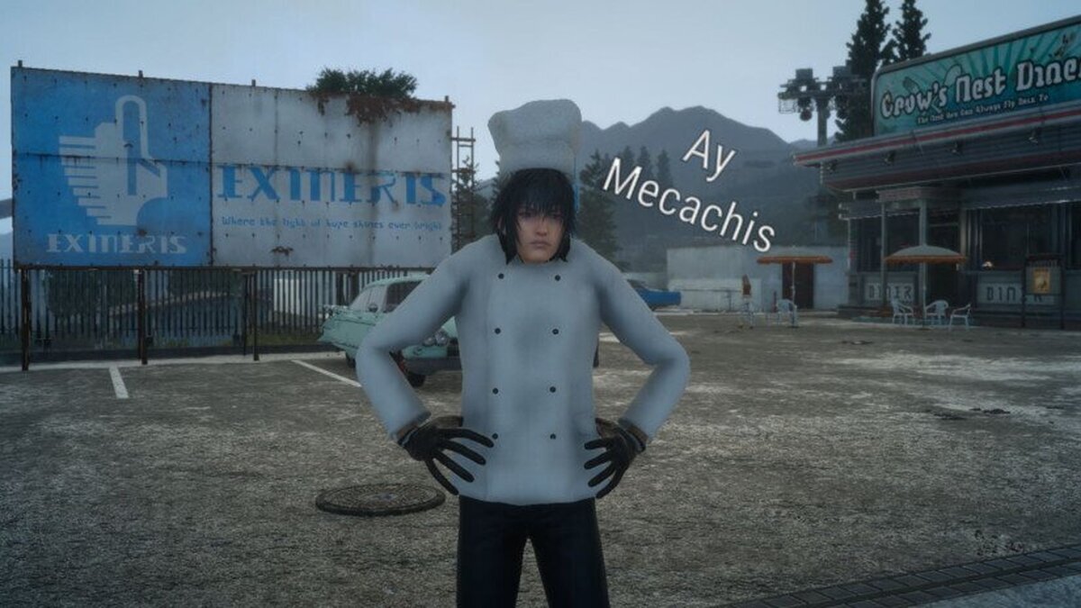 Cuando los mods del FFXV salen mal