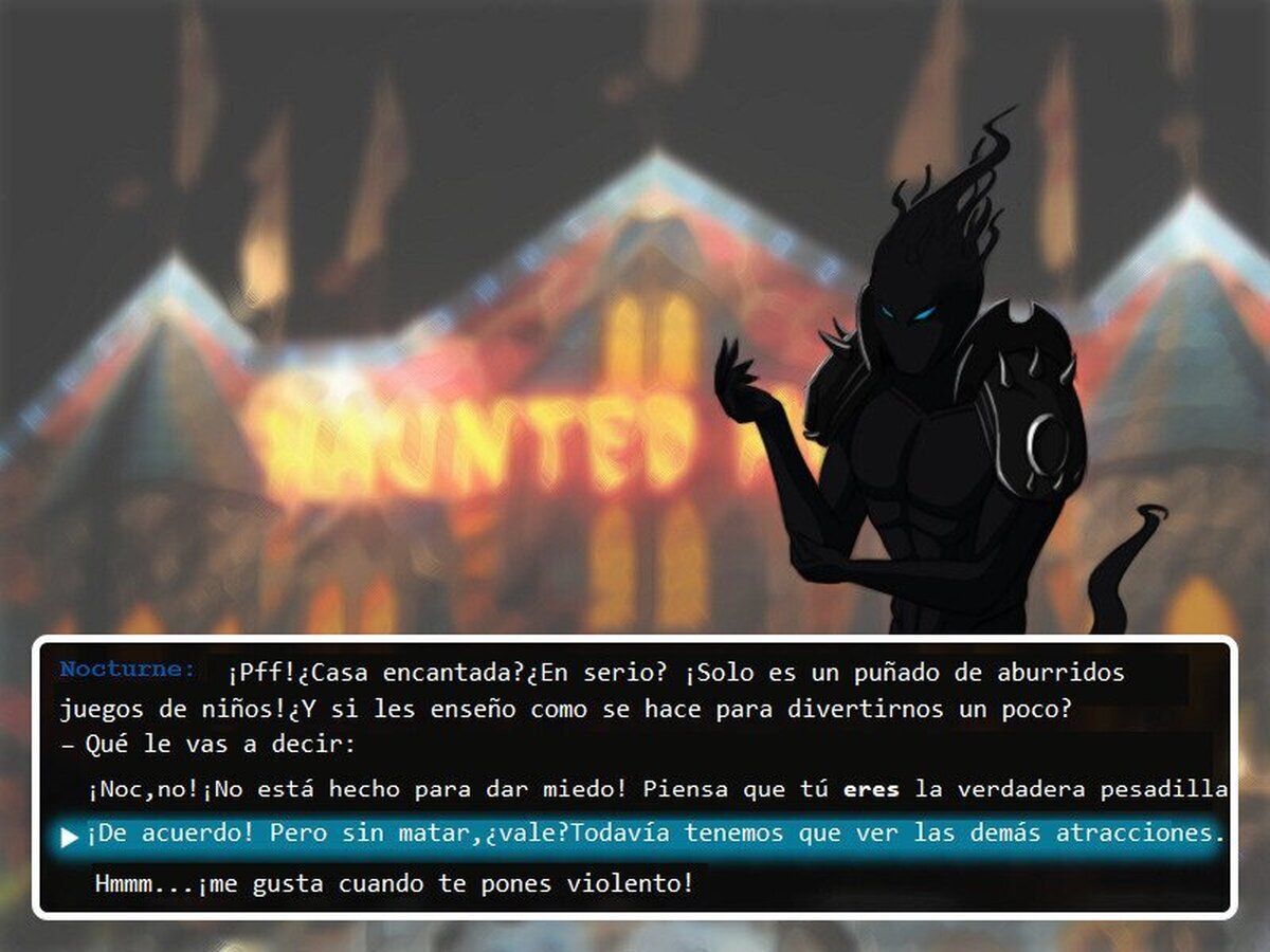Si Nocturne estuviera en un juego de citas...