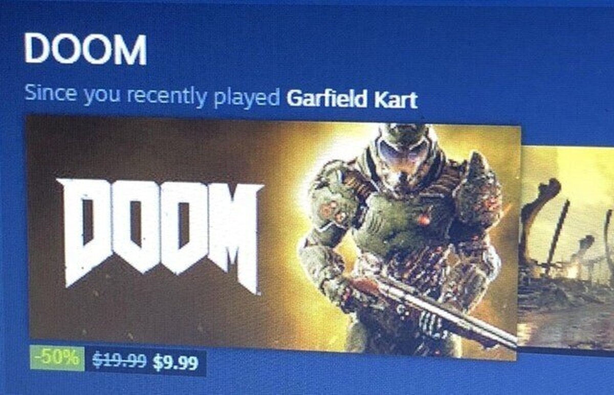 A veces Steam me hace recomendaciones MUY locas 
