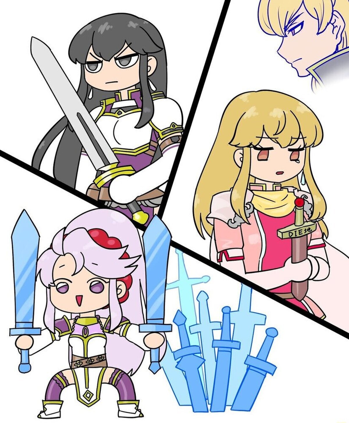 Tailtiu y sus espadas