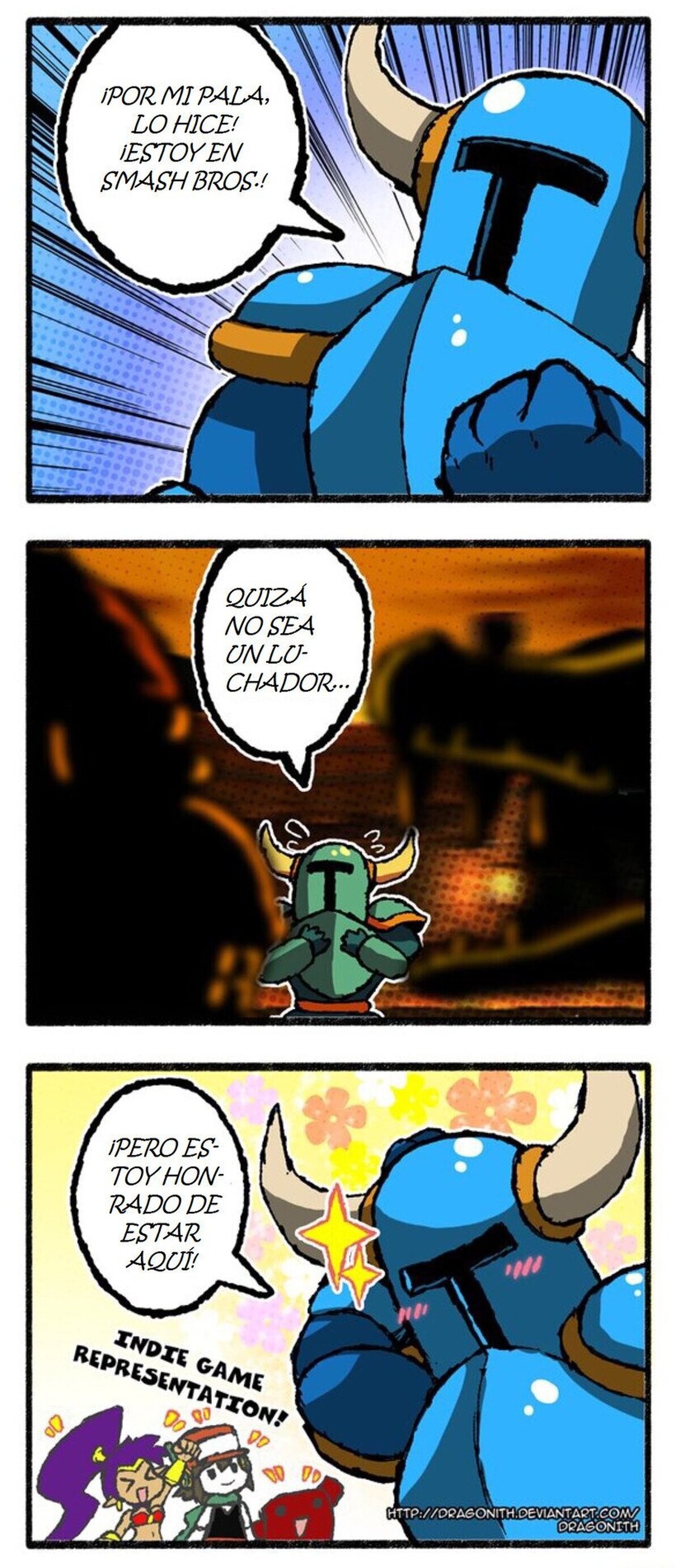 Es un gran logro estar en Smash. Por Dragonith