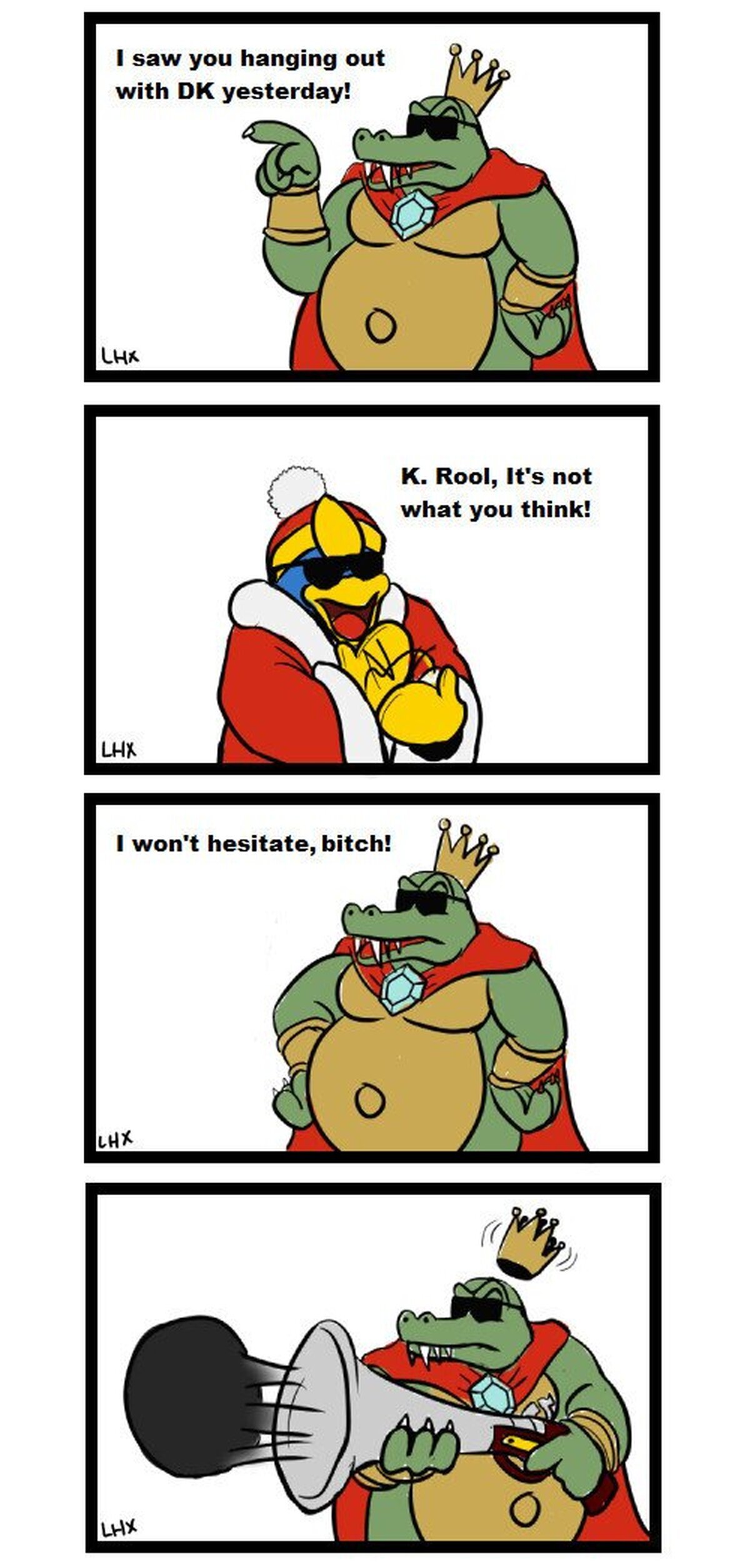 King k rool no se anda con juegos. Por LHX