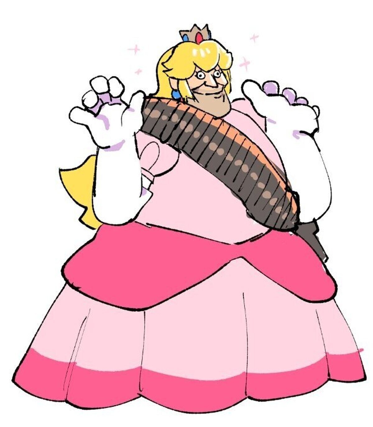 Y pensé que rabbid peach era demasiado