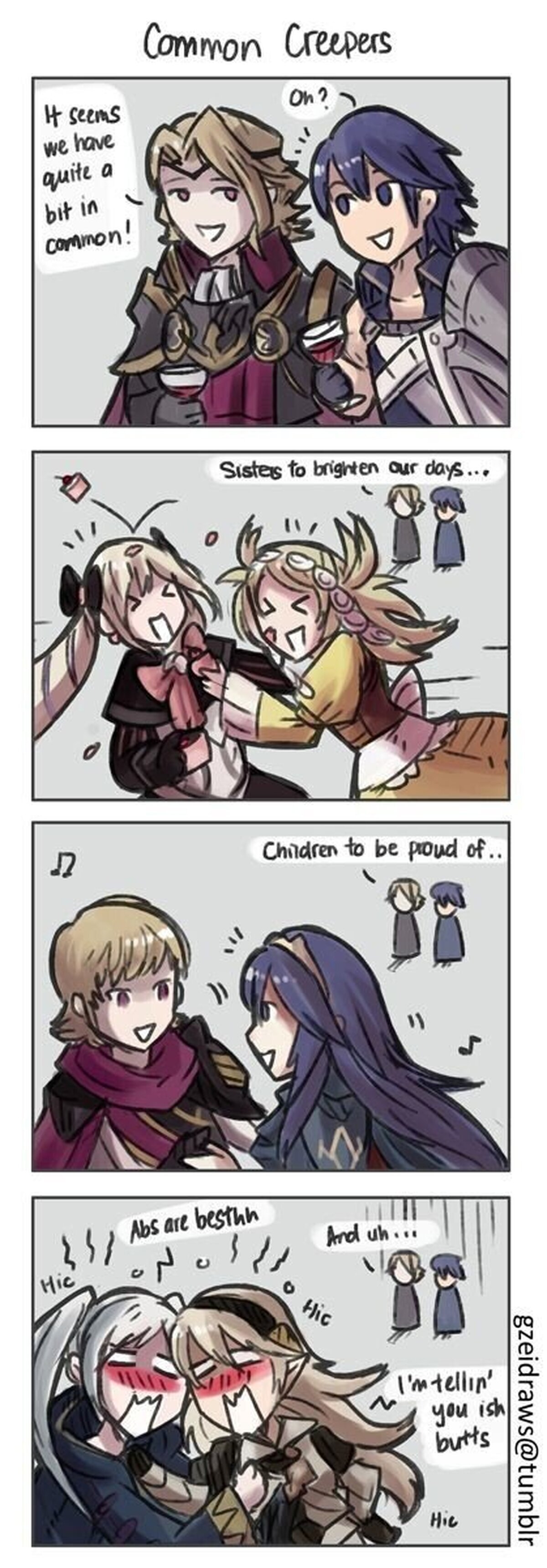 Estos dos tienen mucho en común, puede que demasiado... Por gzeidraws