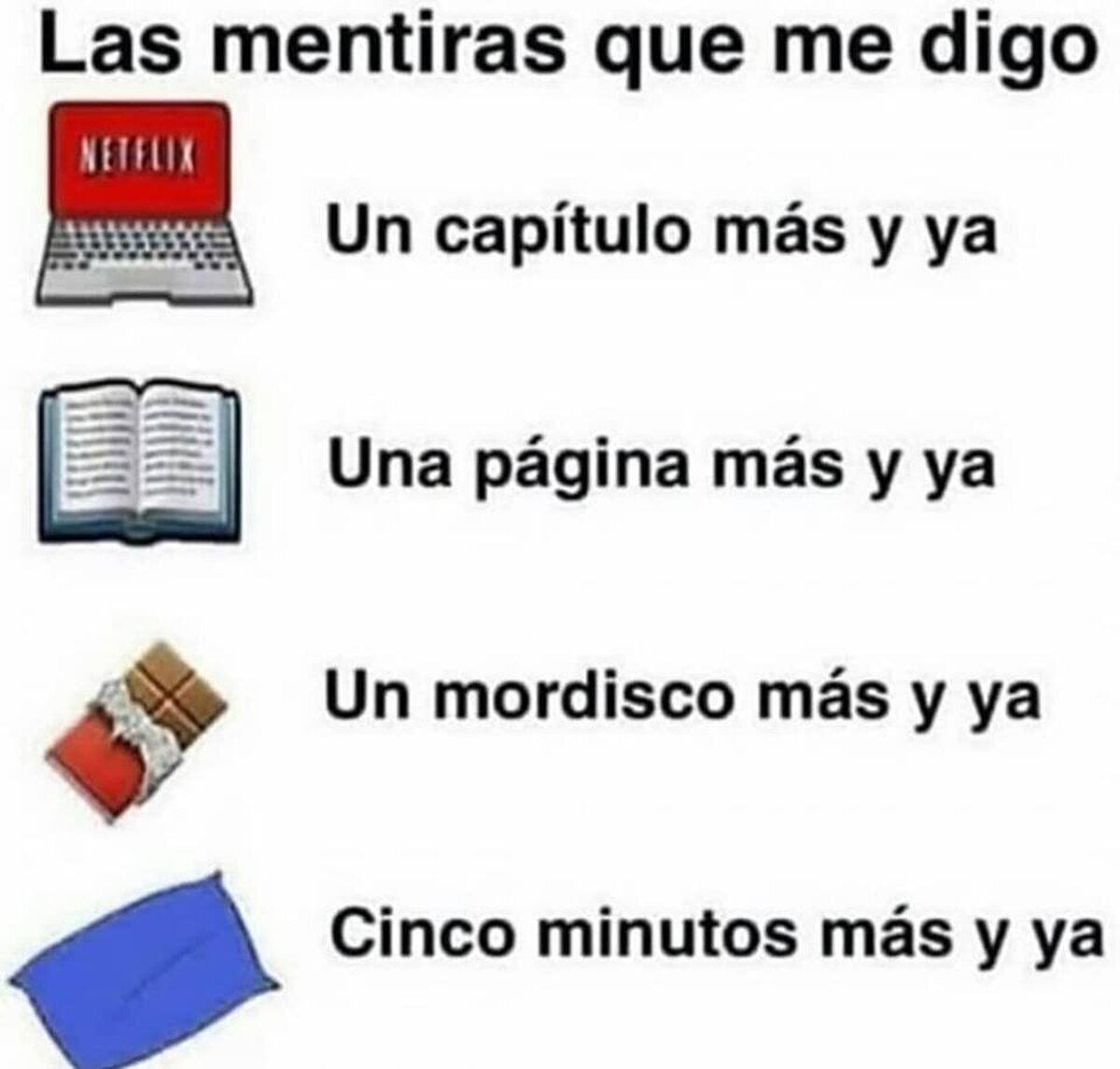 Y sabes que no vas a poder hacerlo