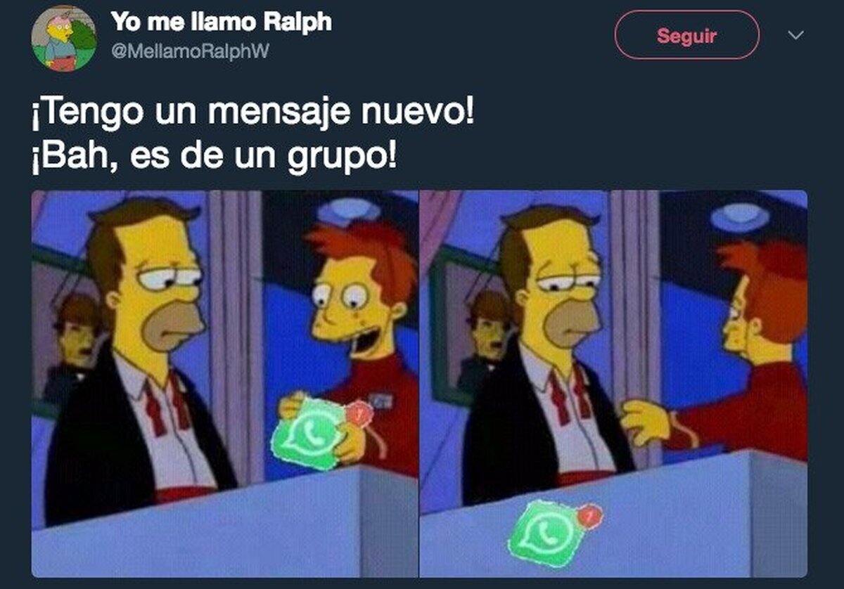 Por eso siempre silencio los grupos