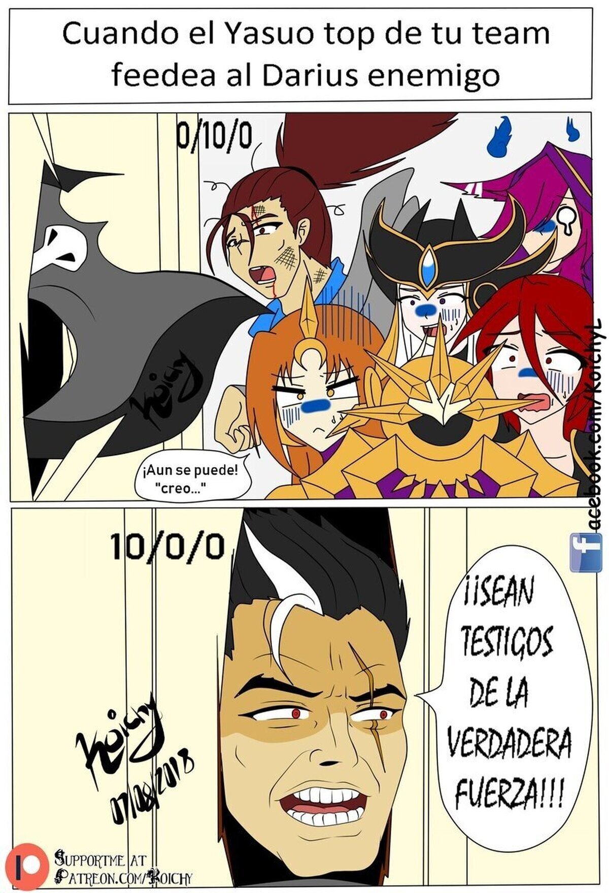 Claro que sí, Yasuo, seguro que lo podemos ganar... por @KoichyL