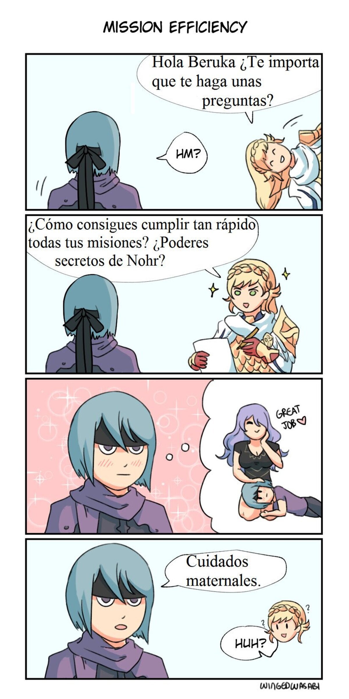 La técnica definitiva de Nohr. Por WingedWasabi