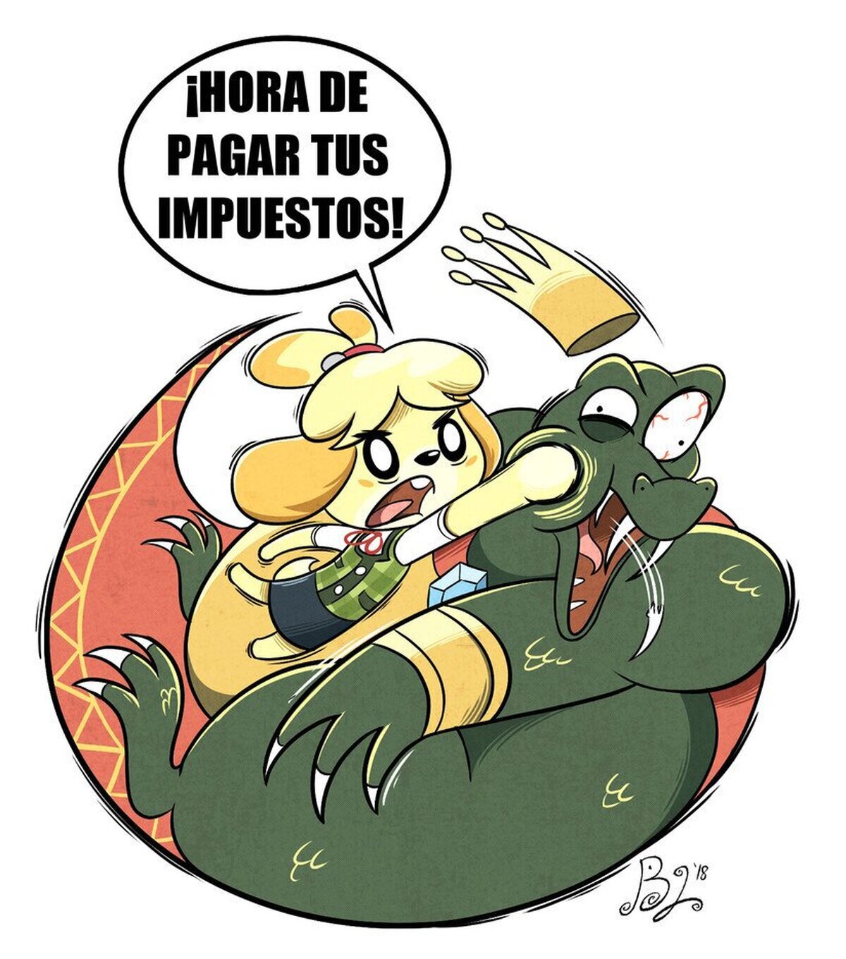 Tom Nook estaría orgulloso de Canela...