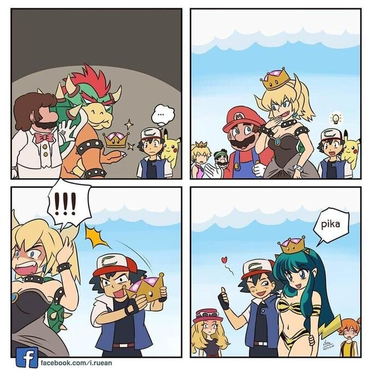 De todas las ideas raras que ha tenido Ash, quizá ésta es la mejor por @i.ruean