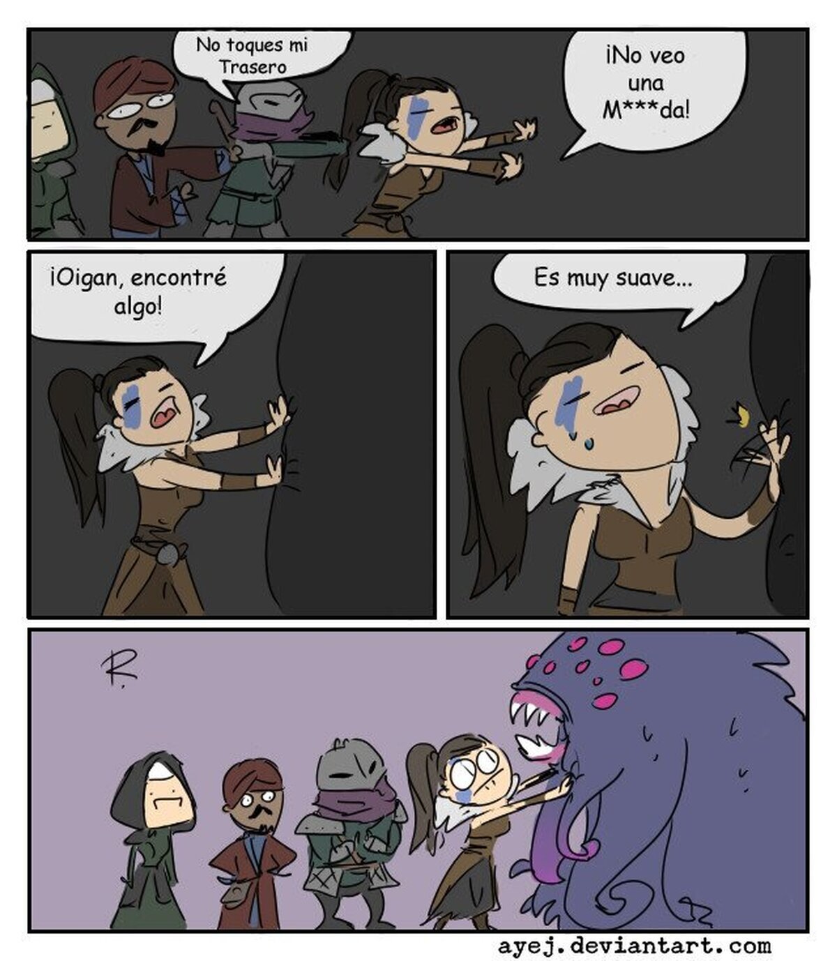 Cuando se acaban las antorchas (por Ayej)