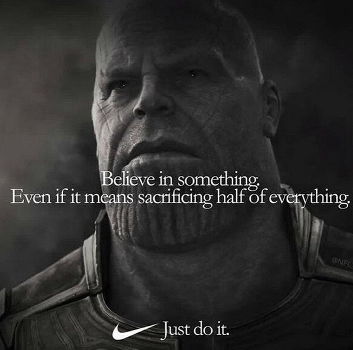 Hasta Thanos tiene un motivacional