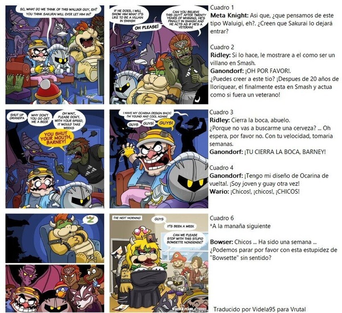 ¿Con villanos asi, quien necesita heroes? Por woodenplankstudios
