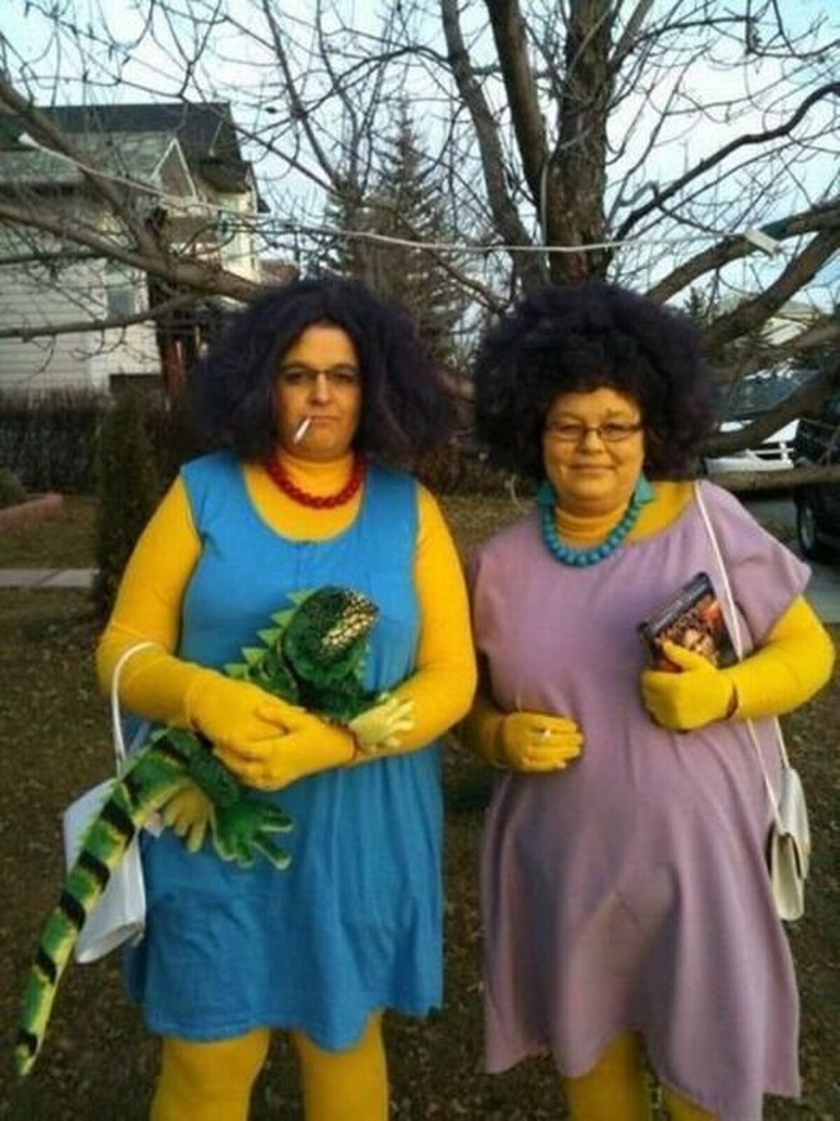 Patty y Selma en la vida real