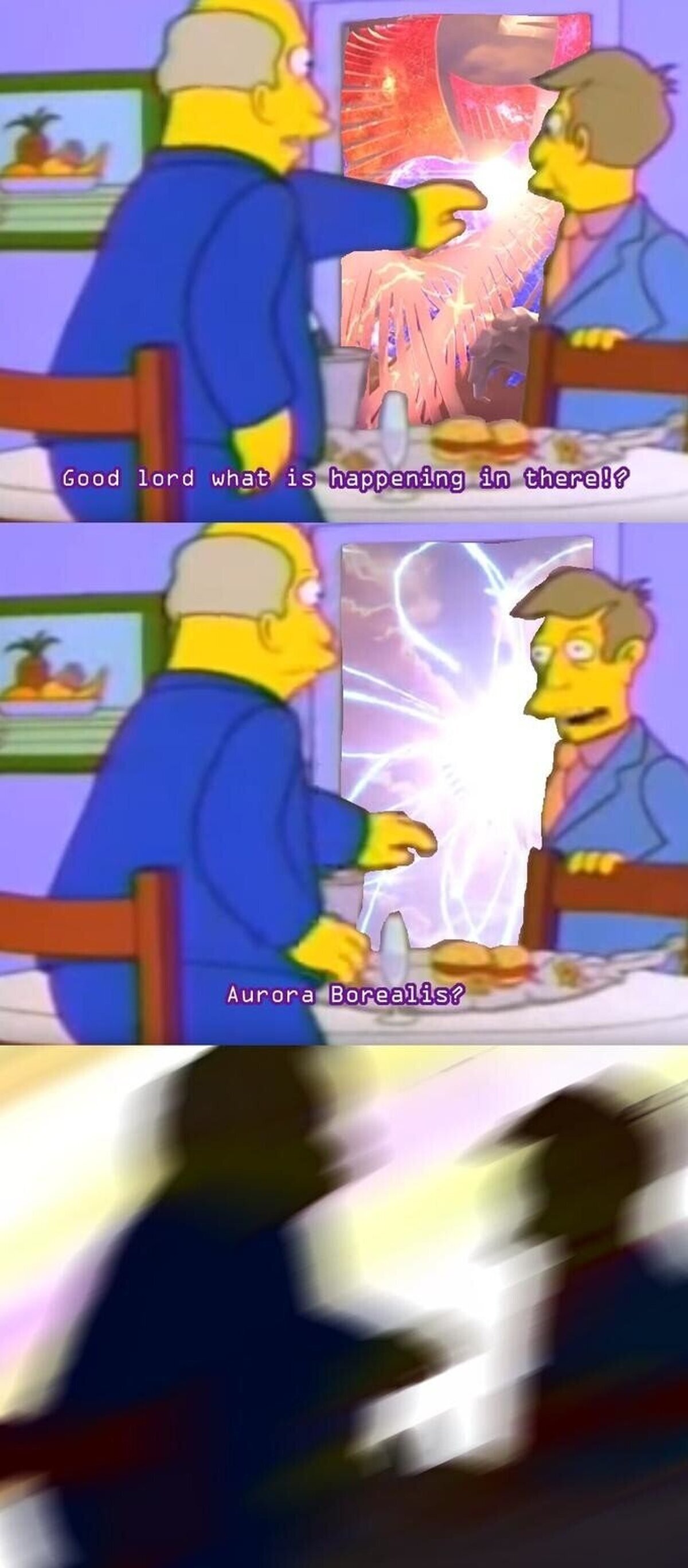 ¿Qué es ese resplandor?