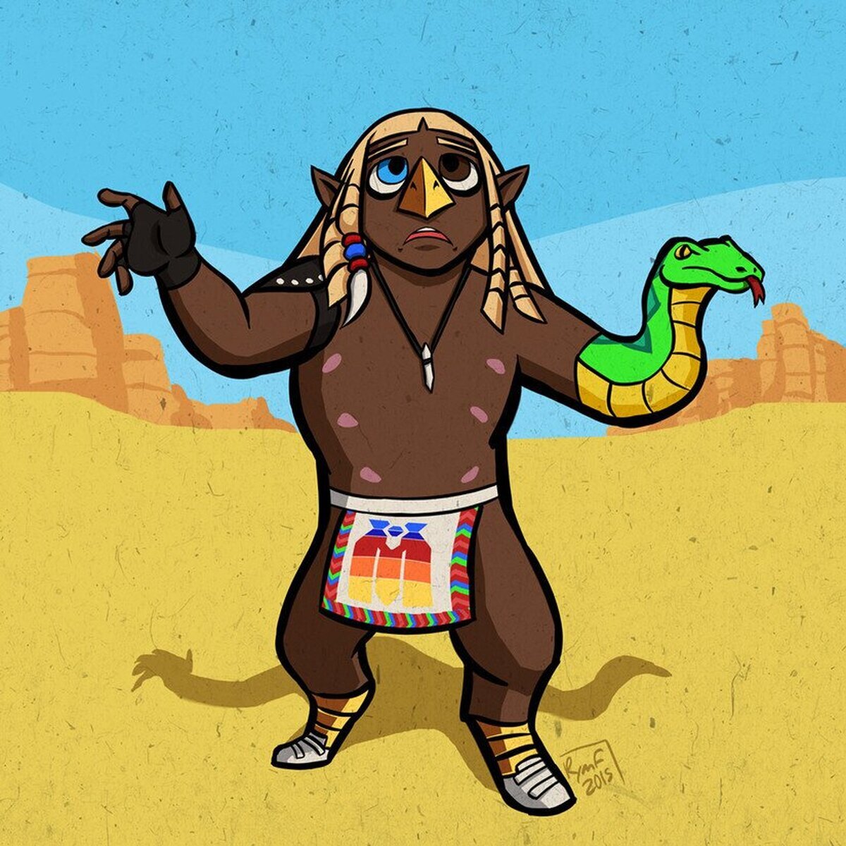 Xavier renegade angel estilo Wind Waker