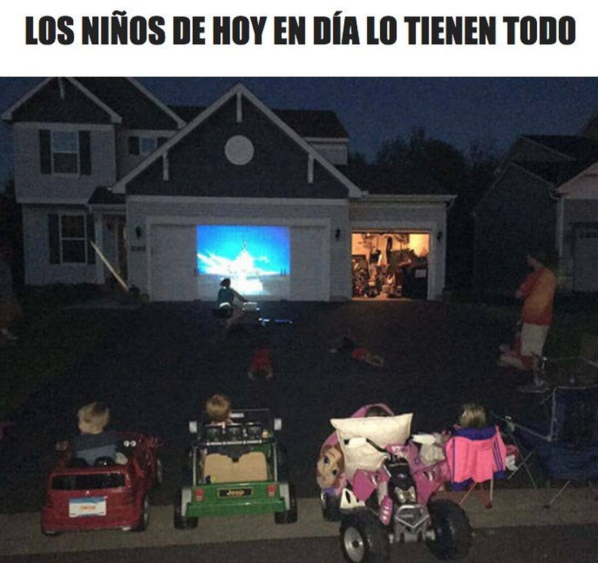 Ya hubiera querido yo una niñez así