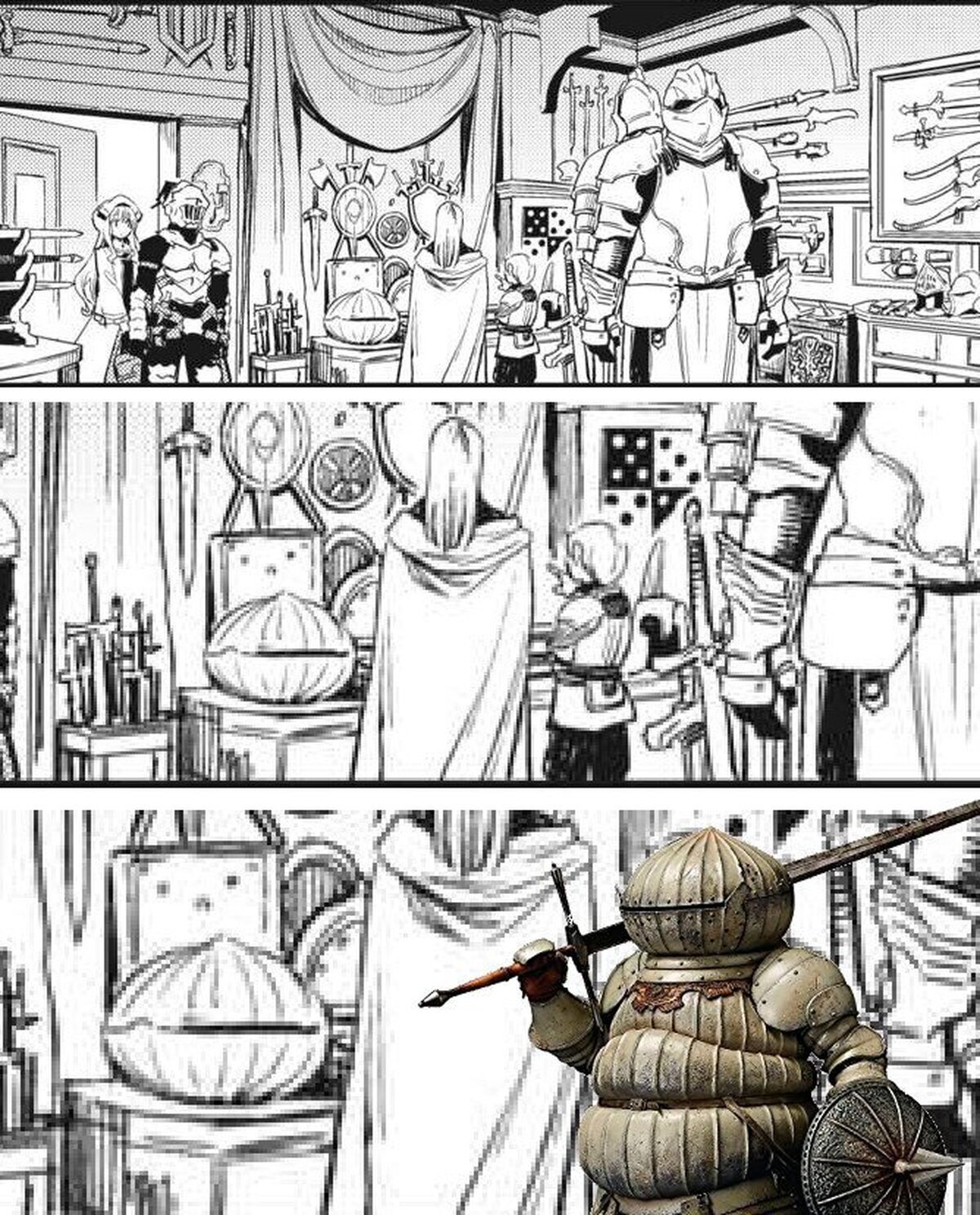 Si algo tiene de sobra el manga de Goblin Slayer son referencias.