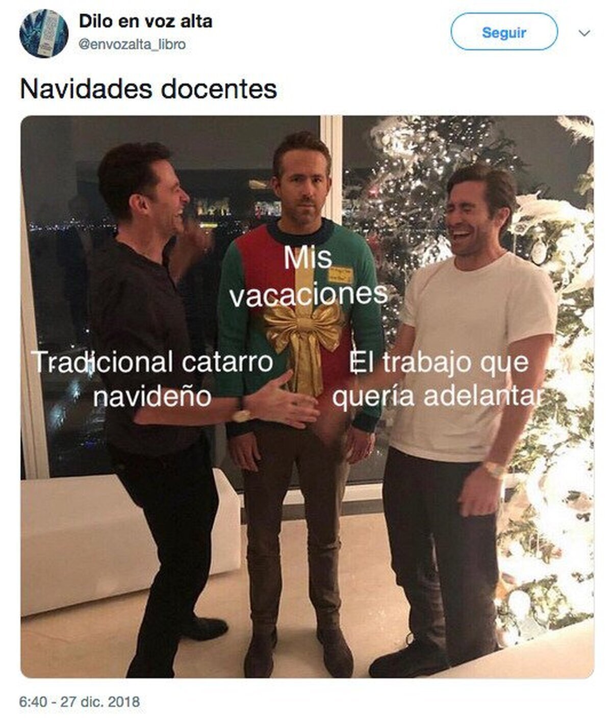 Que levante la mano quien esté en la misma situación