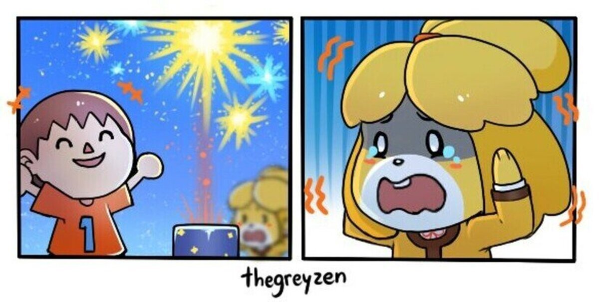 Feliz año nuevo. Por thegreyzen