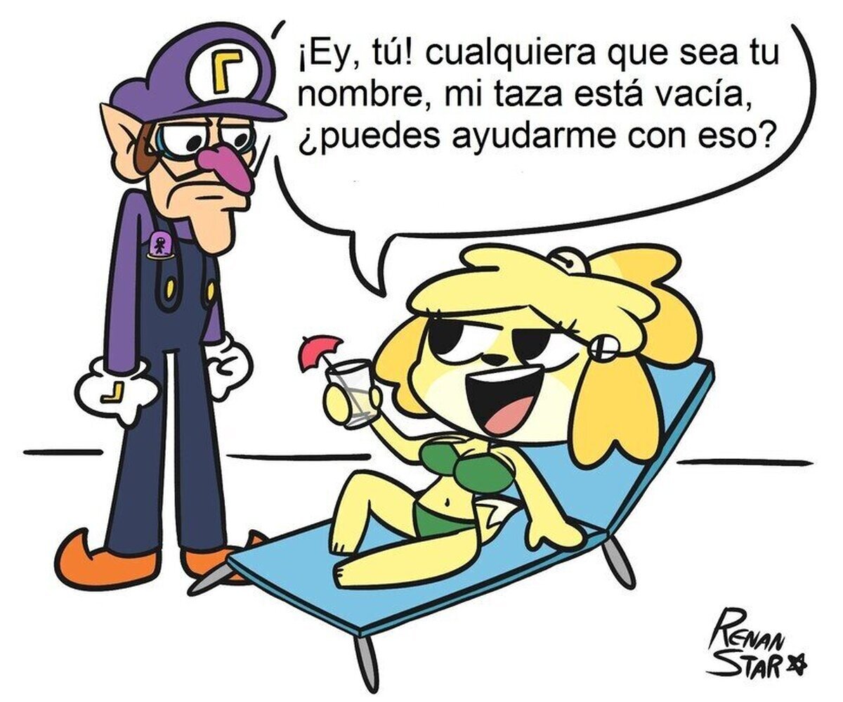 Un poco de ayuda. Por Renan Star 