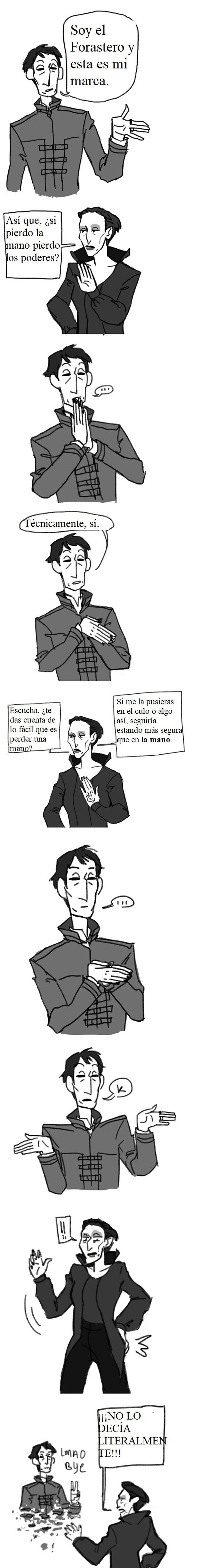 La razón por la que no se le ve la marca a Delilah