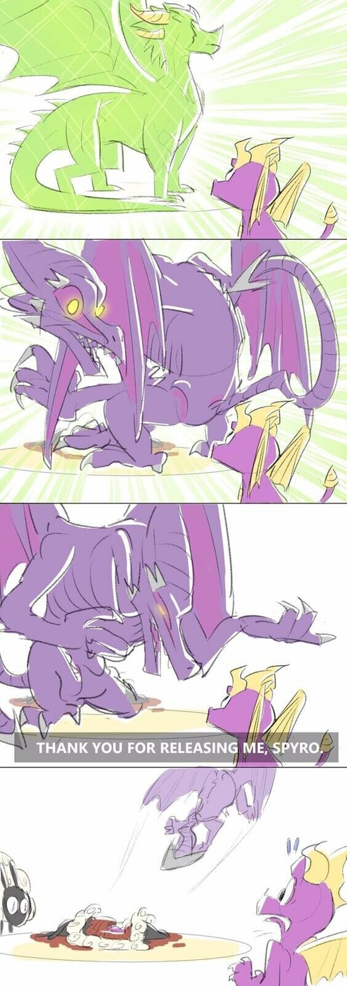 ¡Spyro idiota! por KarateManJoe