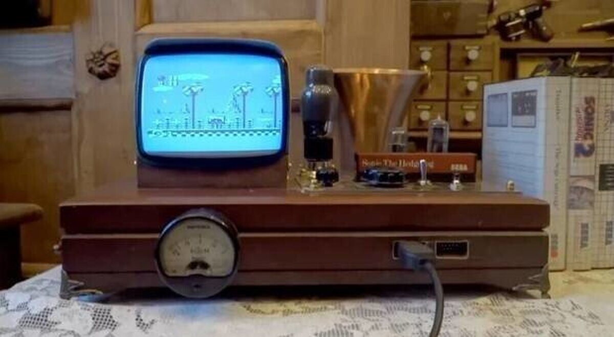 Diseñan una SEGA Master System II Steampunk y el resultado es una pasada