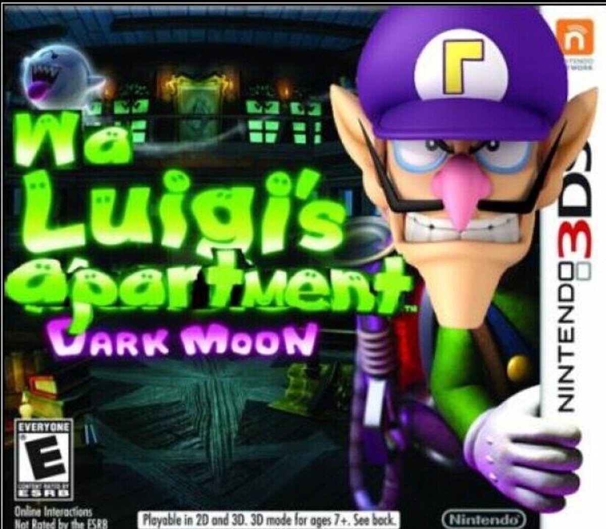 Did you expected Luigi's mansion 3? Too bad Waluigi apartment