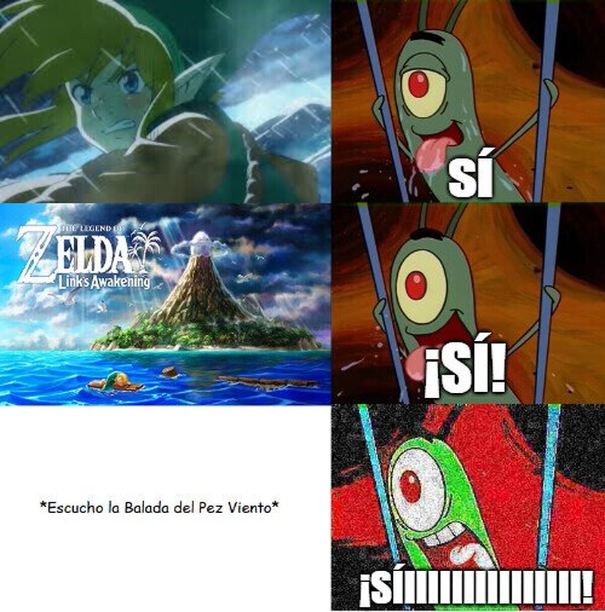 Yo al ver que habría remake de mi Zelda favorito