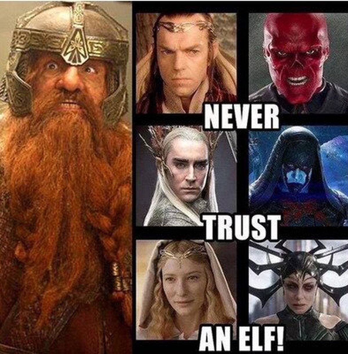 Nunca confies en un elfo