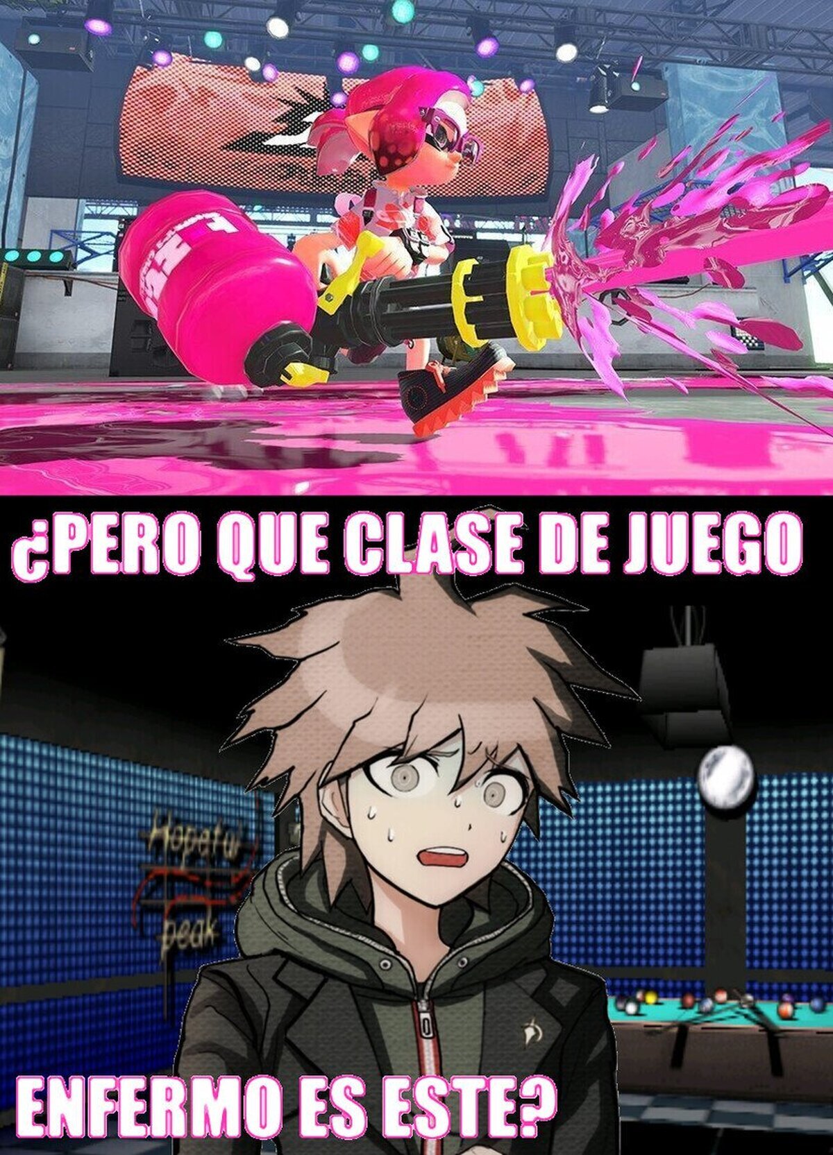 Splatoon, categoría R18 en el mundo de danganronpa