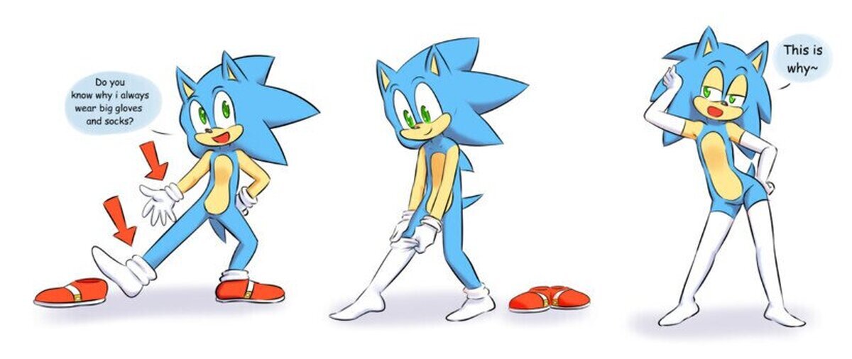 Antes de pedir que el Sonic de la película lleve calcetines y guantes, recordad esto.