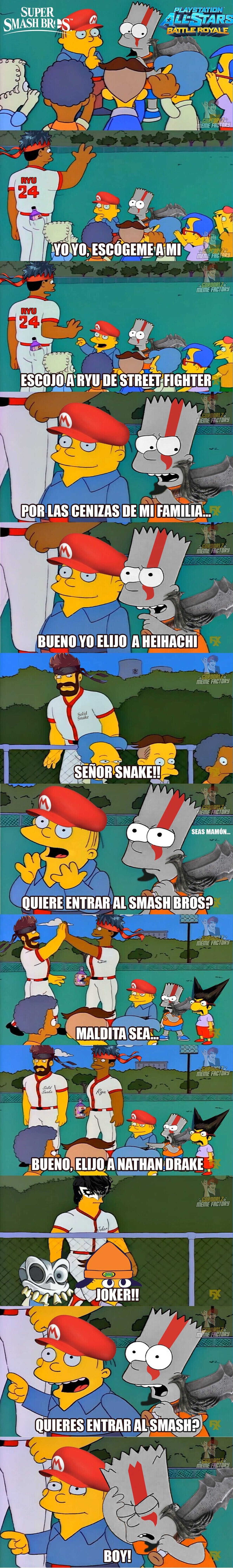 Y asi Smash se llevo lo mejor de la selección