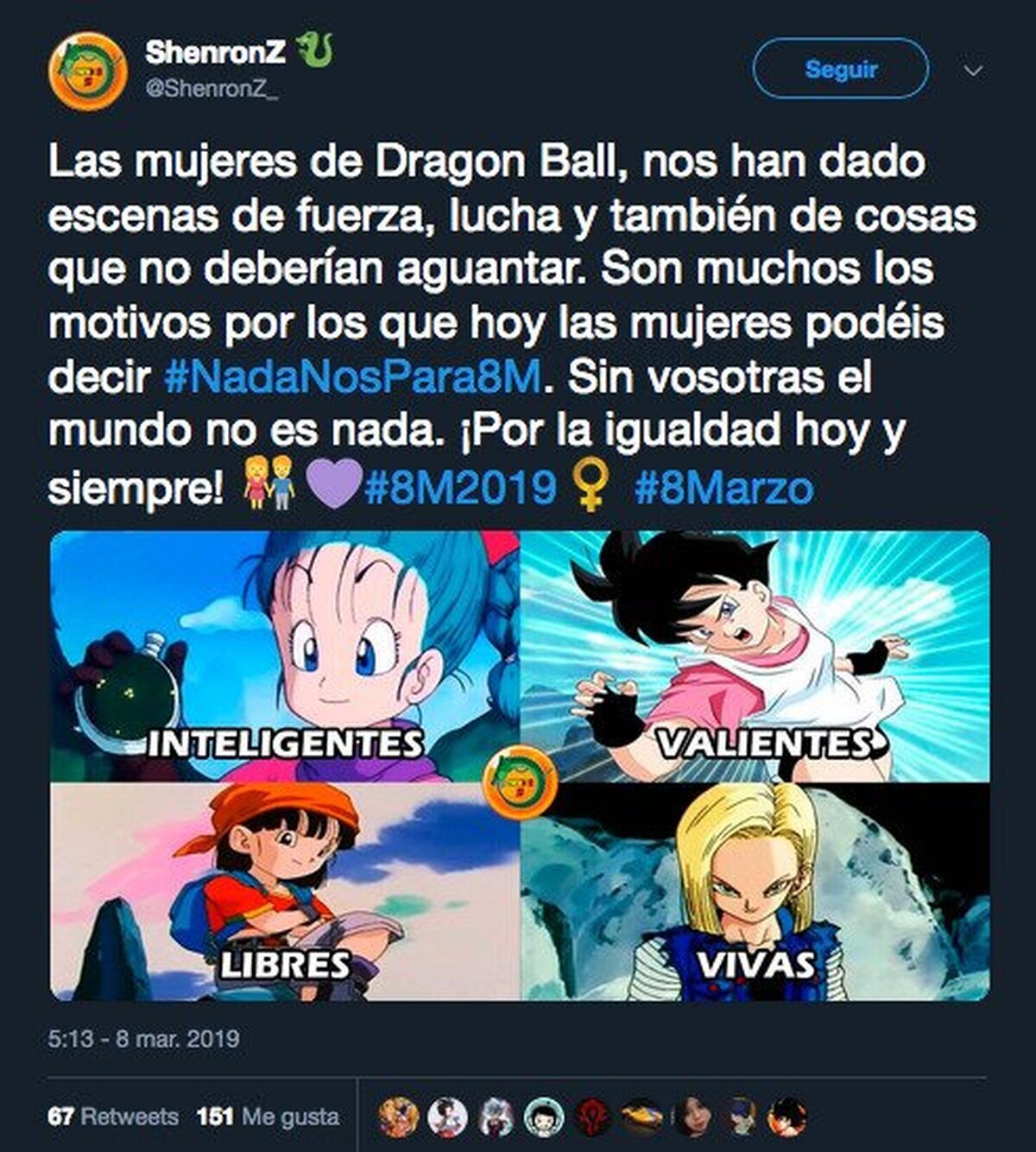 Por la igualdad hoy y siempre