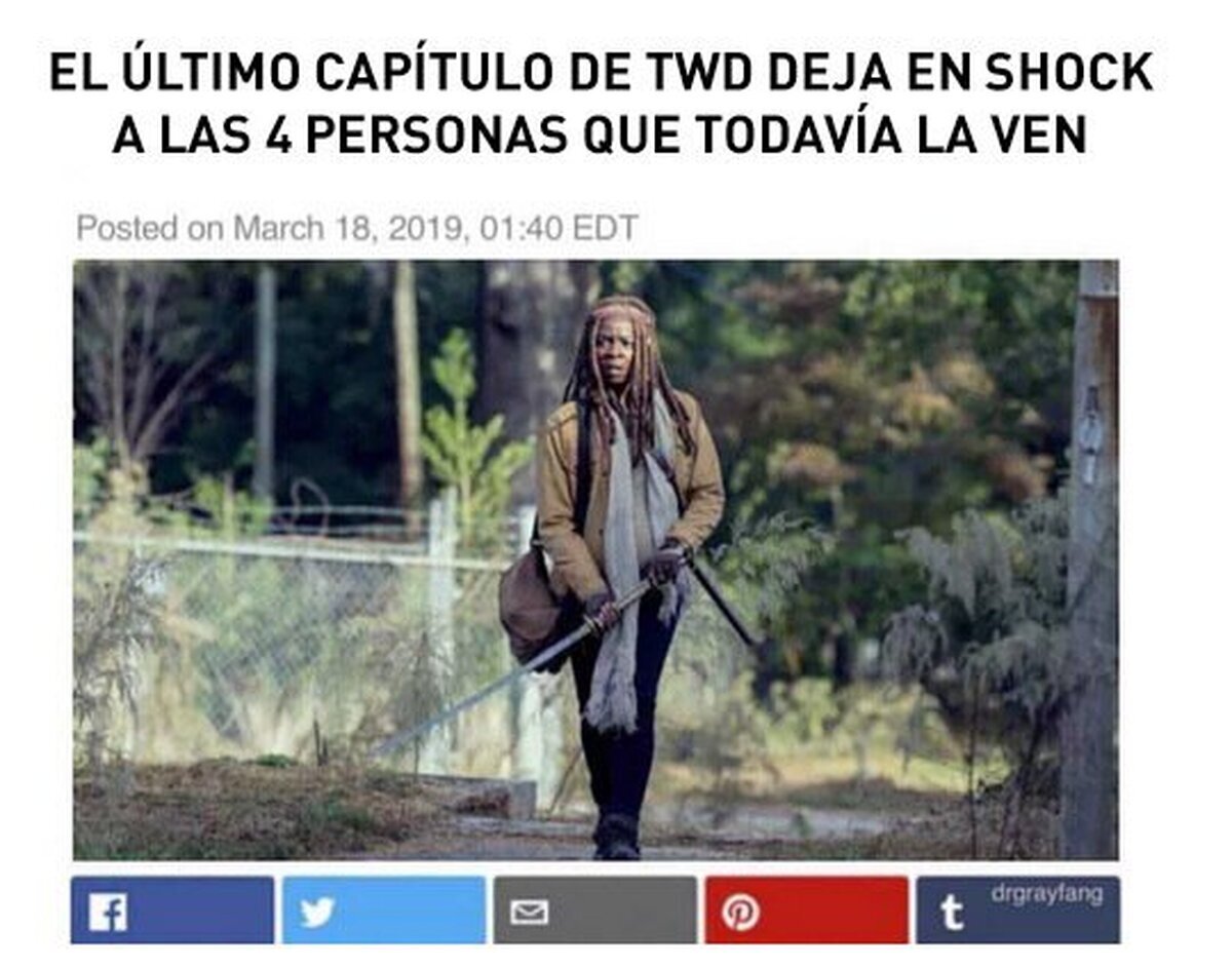 ¿Se han pasado con lo de Michonne?