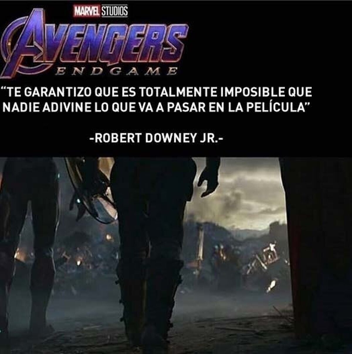 Gracias pero no hacía falta más hype