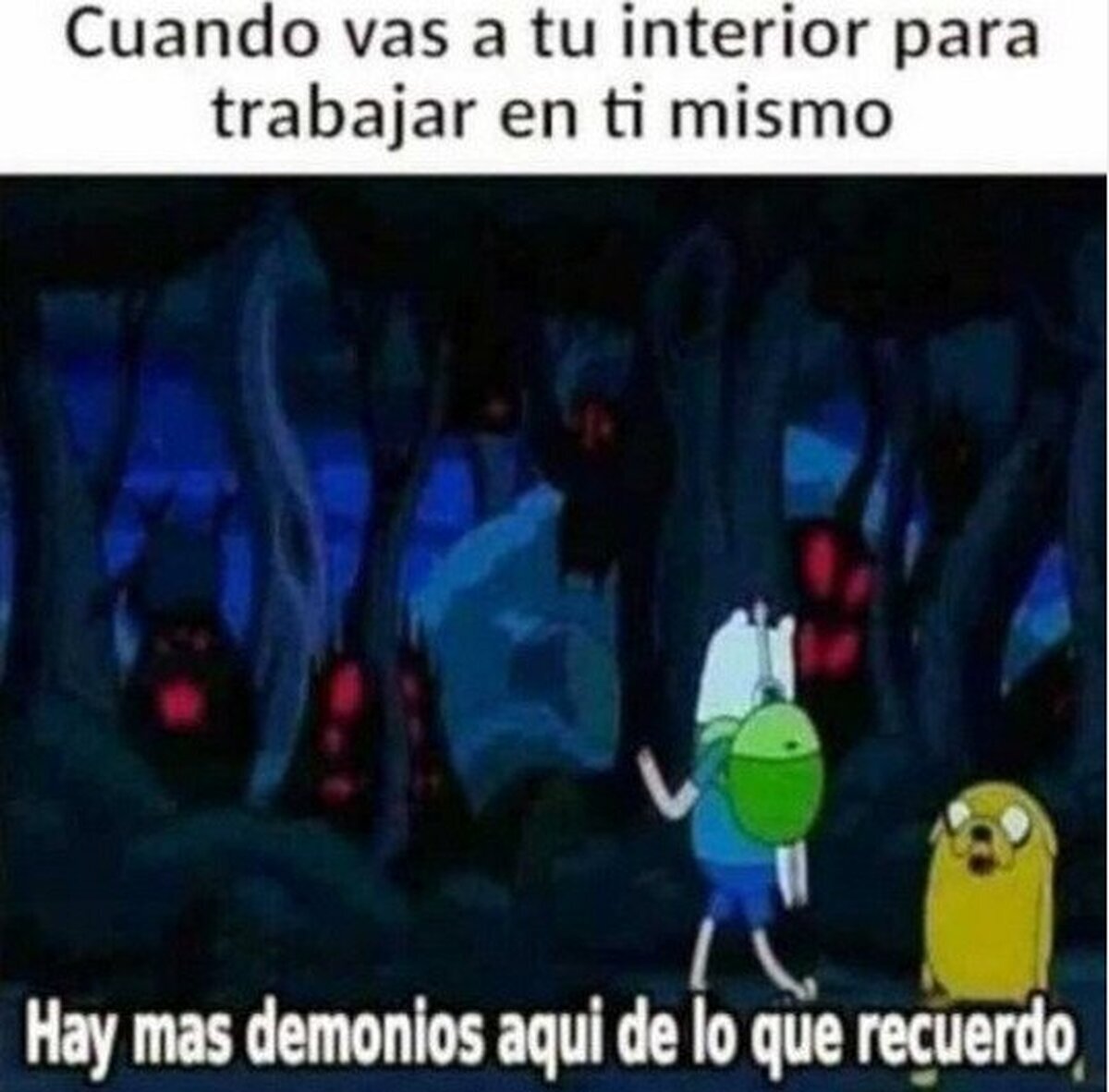 Pero si lo haces ya es un paso importante
