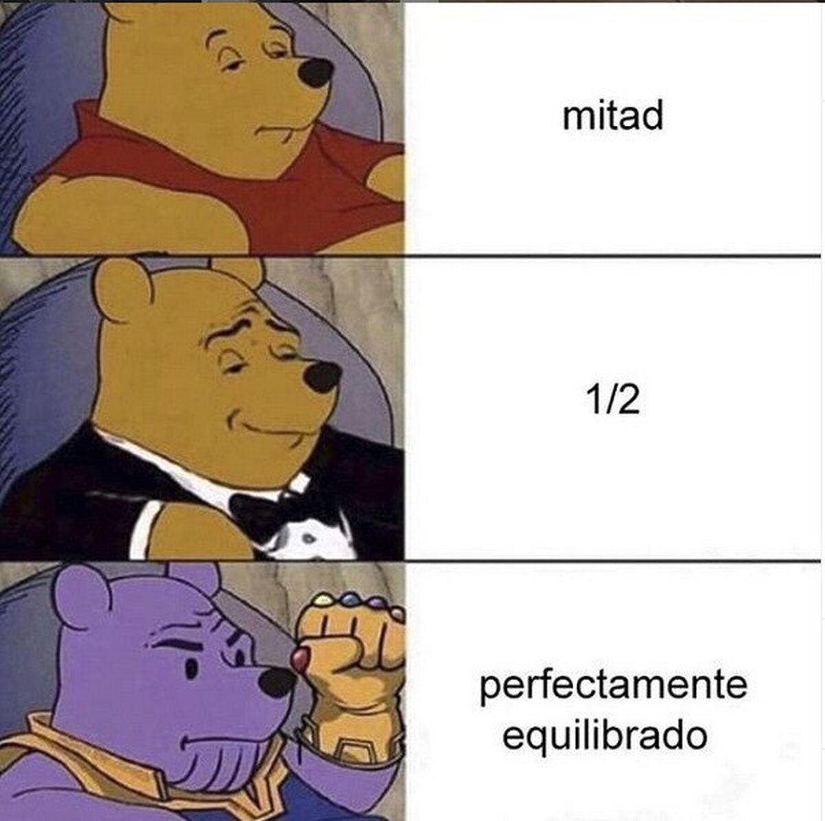 Todos llevamos un pequeño Thanos dentro