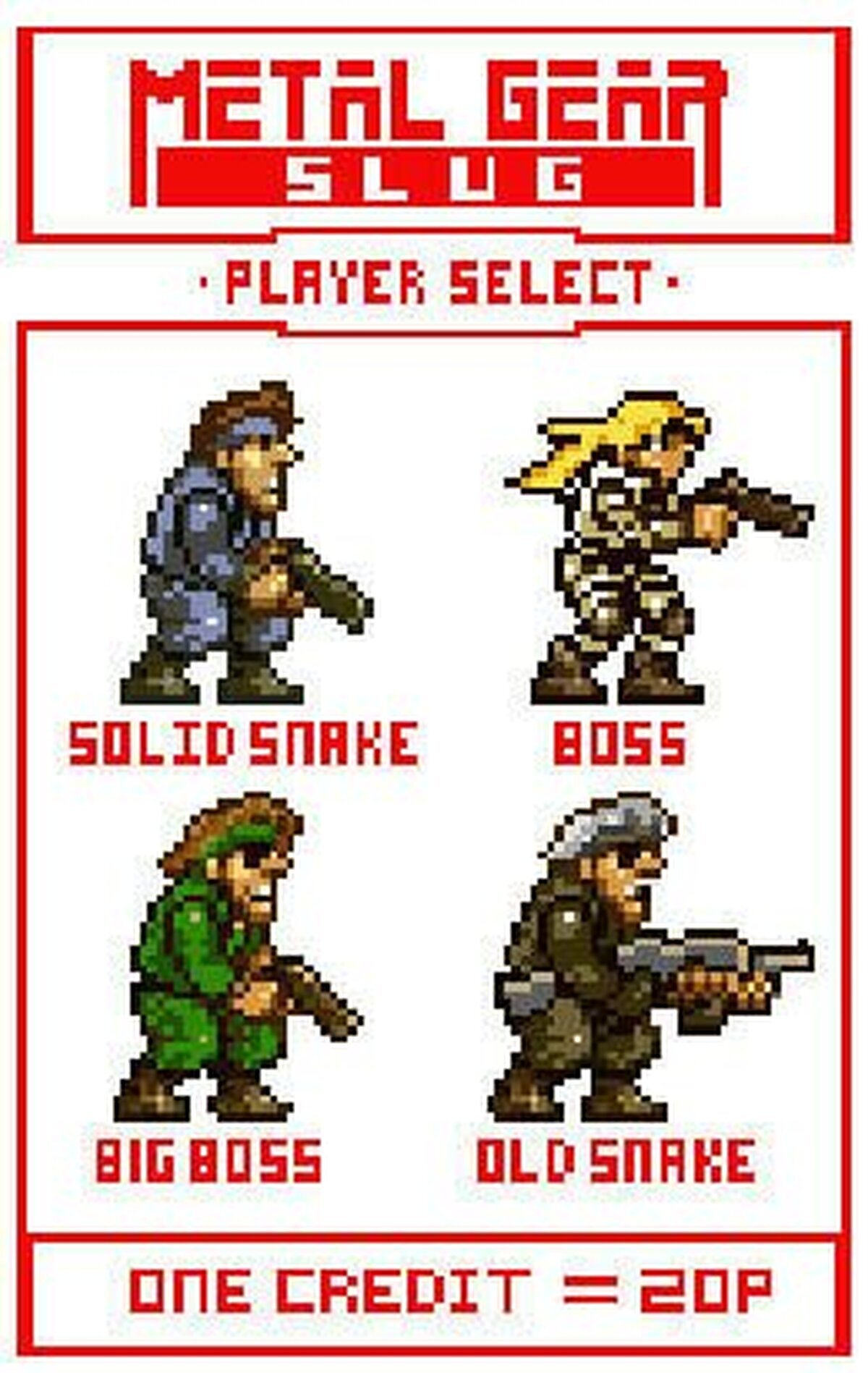 Metal Gear Slug: The Infinite Tower Pain