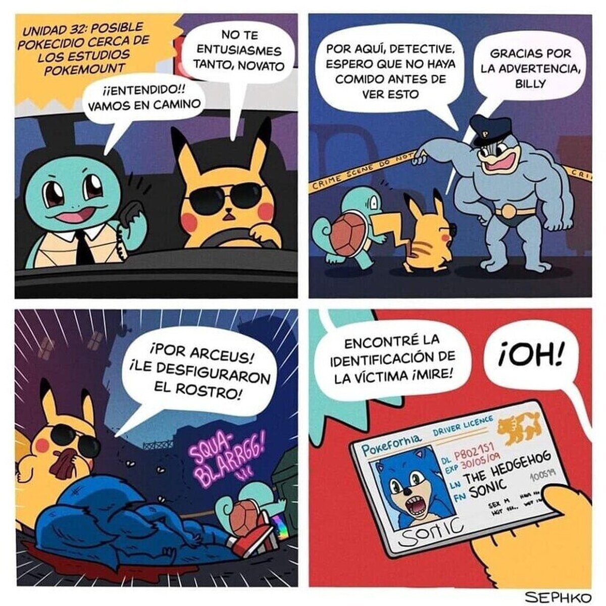 El trabajo de los detectives nunca acaba. Por Sephko