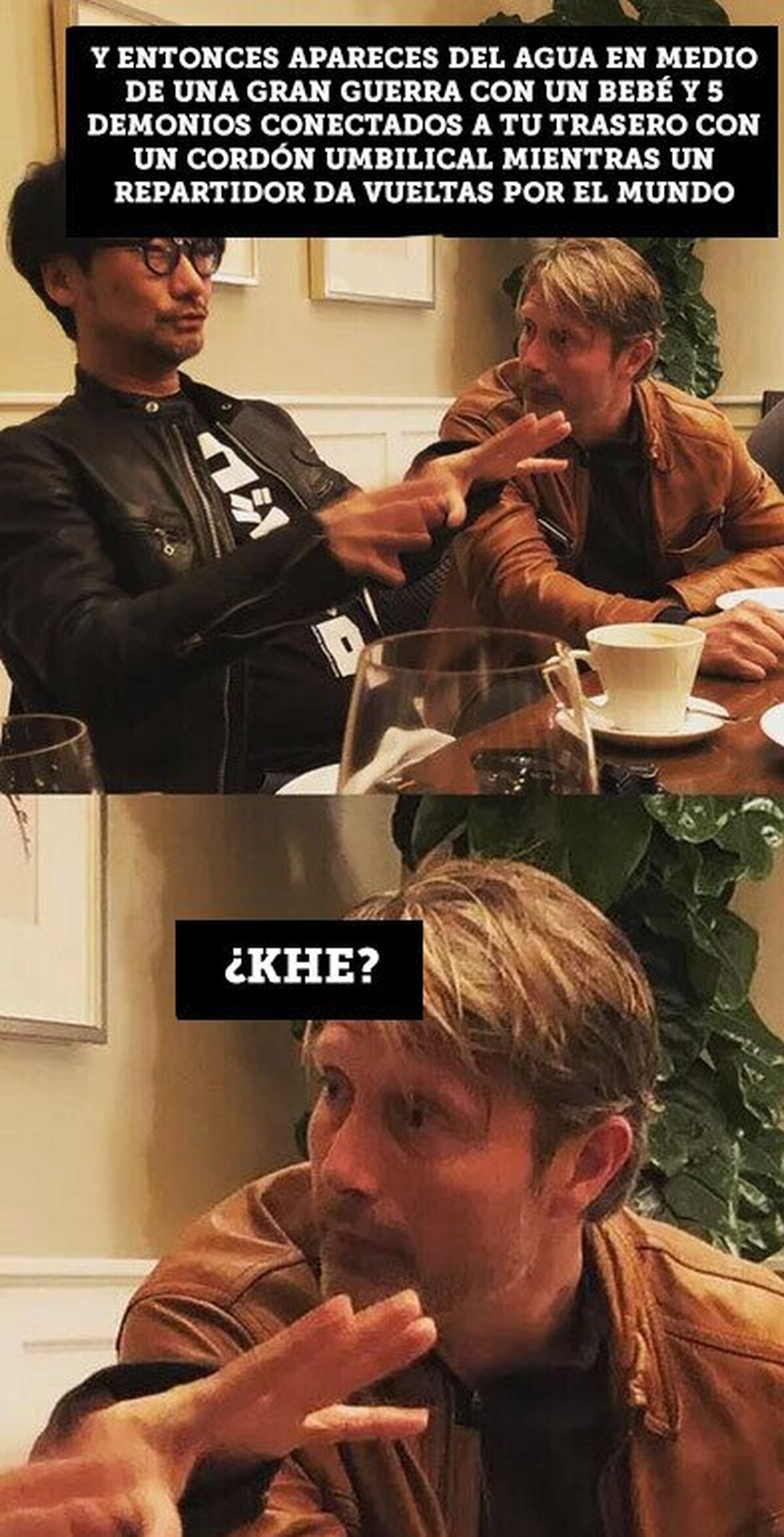 Así fueron las reuniones entre Kojima y Mads Mikkelsen 