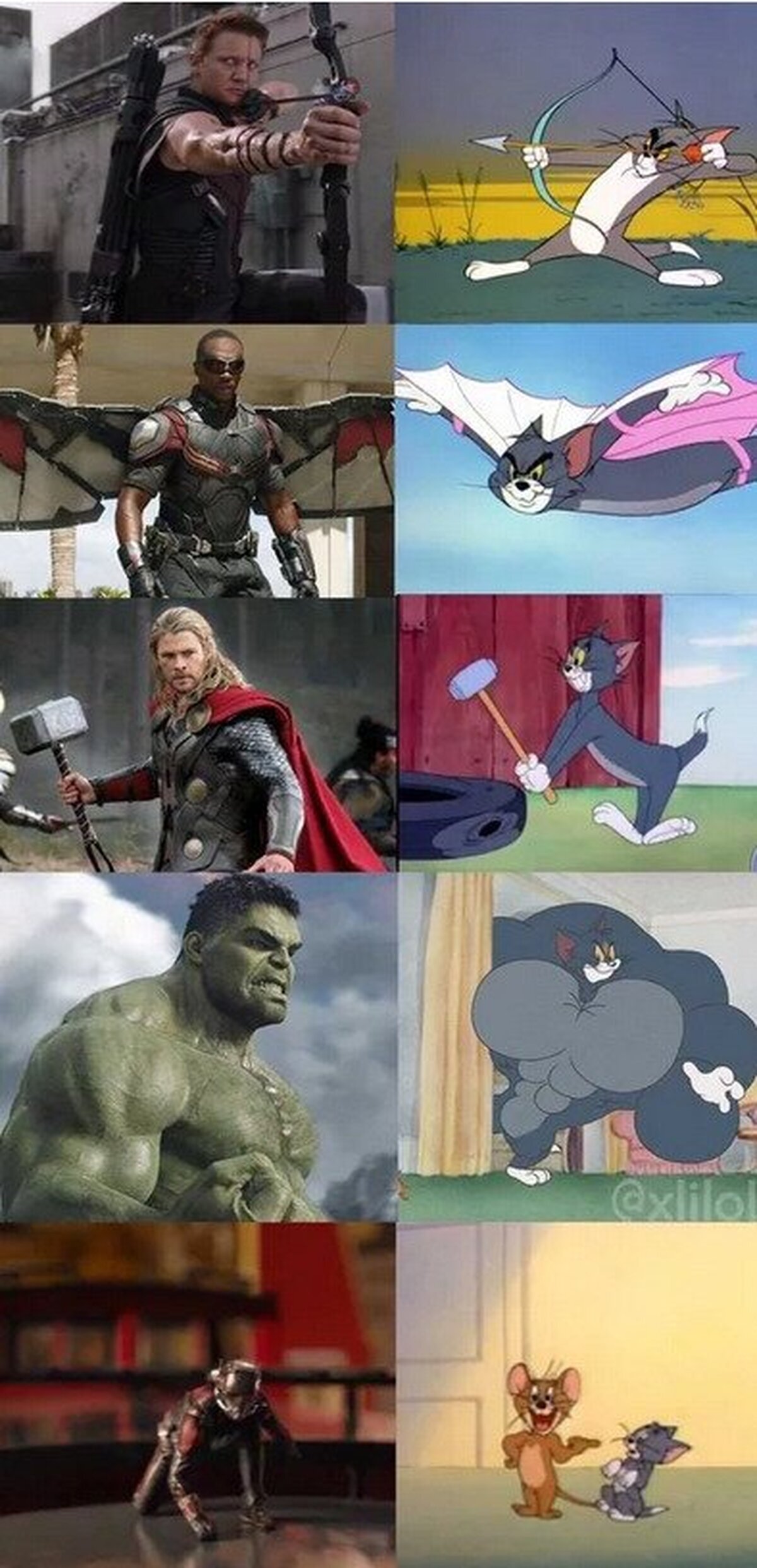 Lo siento pero Tom y Jerry  lo hizo primero