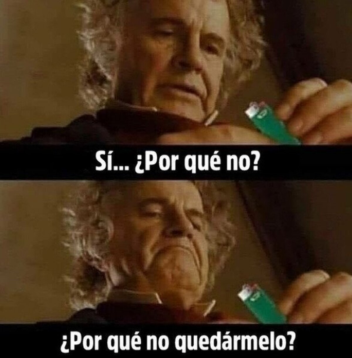 Hay algo que me lleva a quedarme todos los mecheros que me dejan