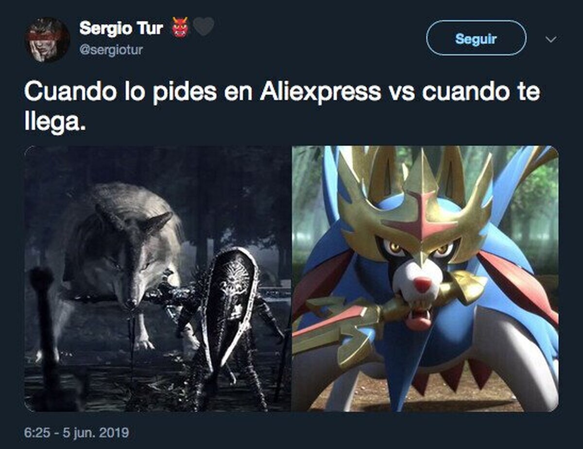 Lo que pides y lo que te llega 