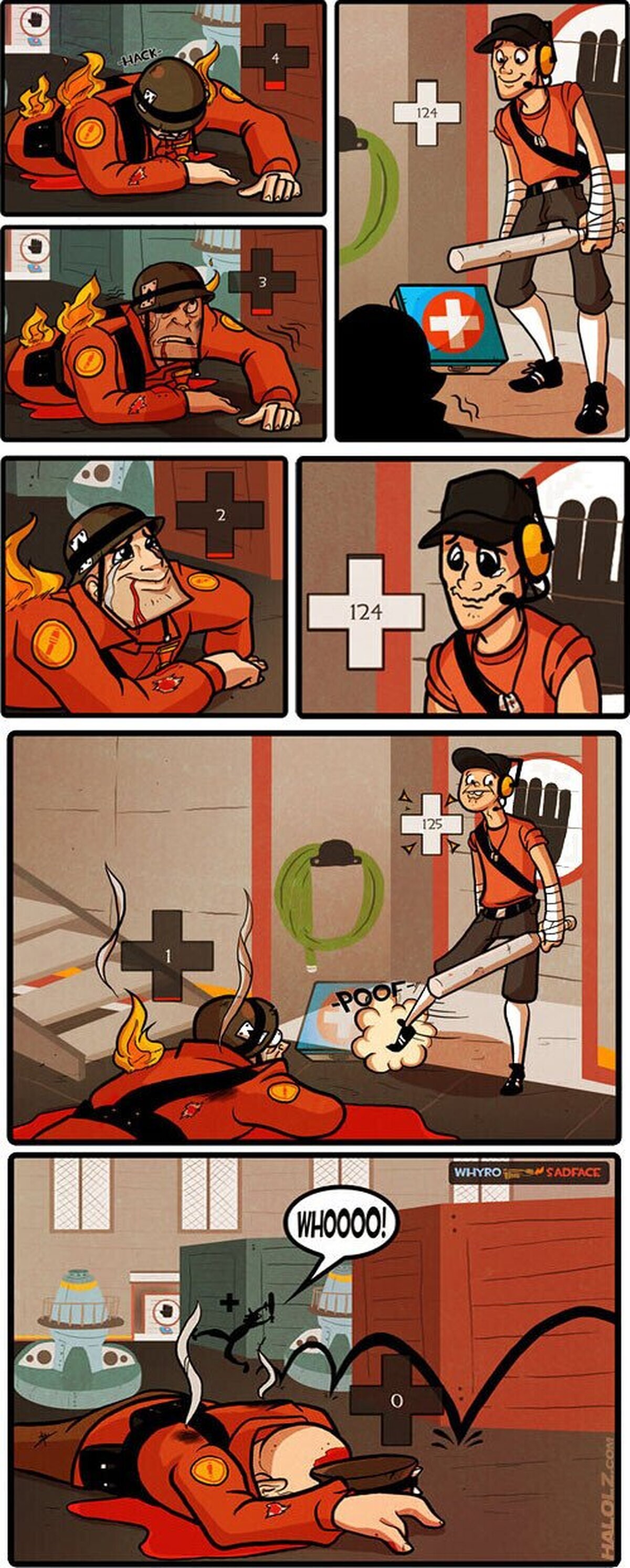 ¿Quién necesita enemigos teniendo al Scout?