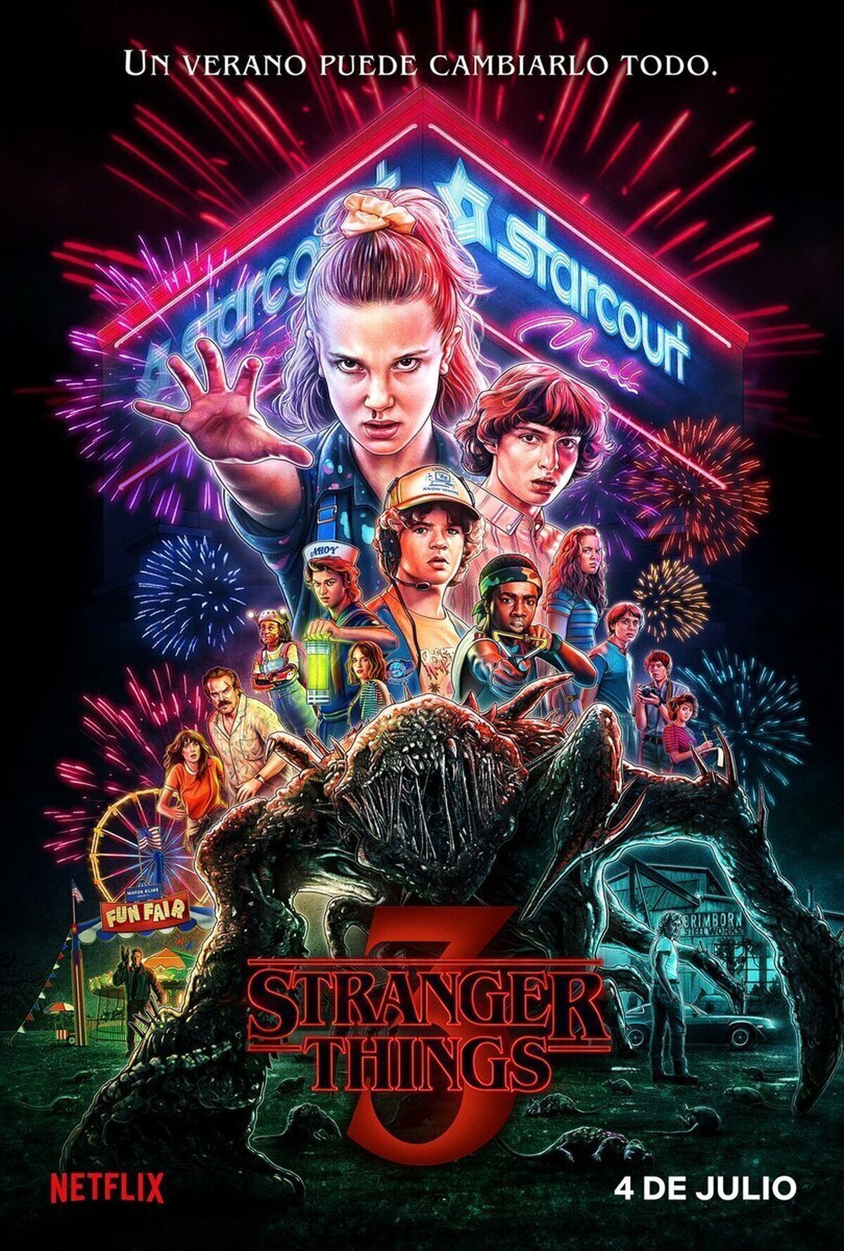 Cada nuevo póster de Stranger Things es una pasada