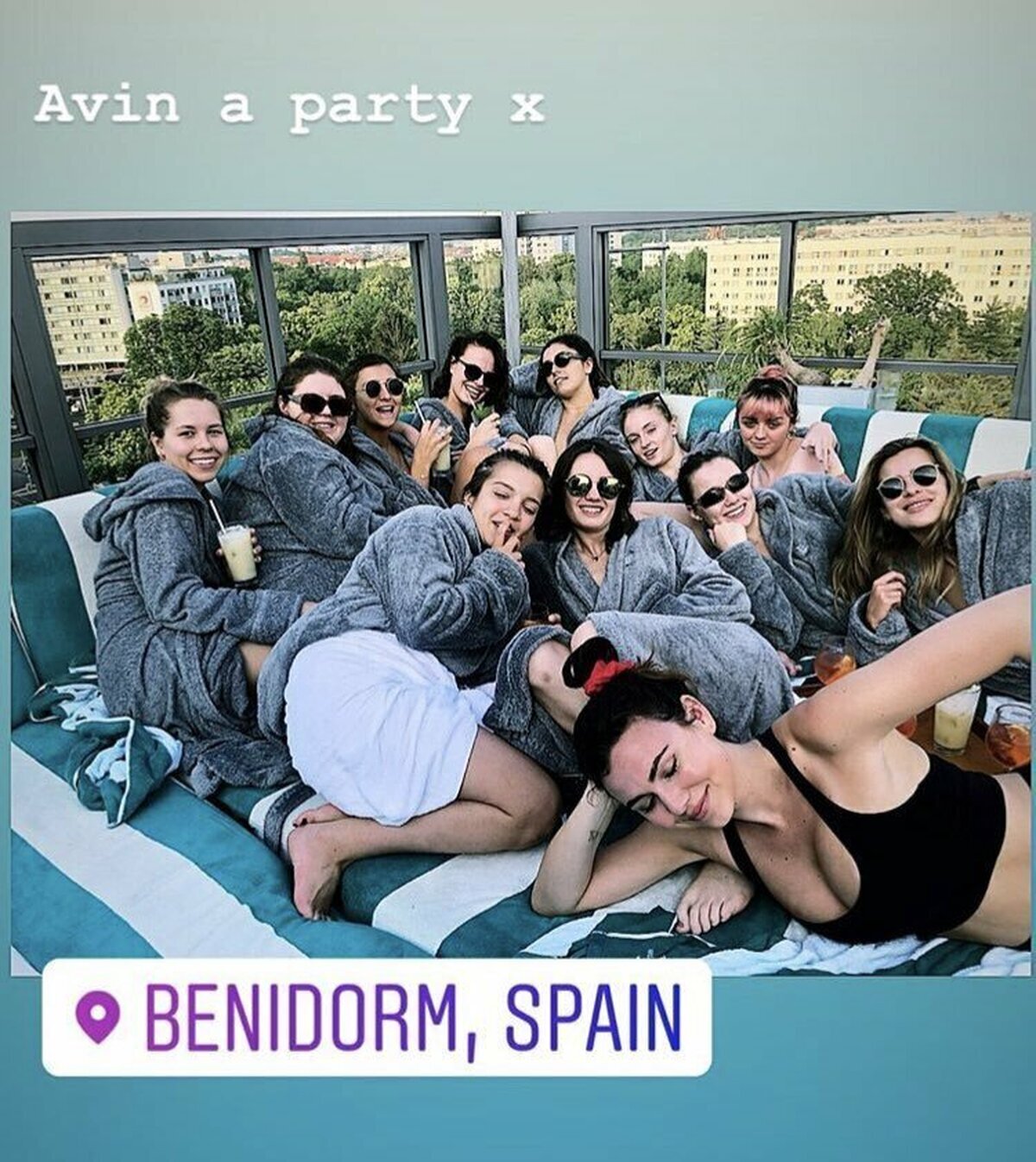 Así fue la despedida de soltera de Sophie Turner y Maisie Williams en Benidorm