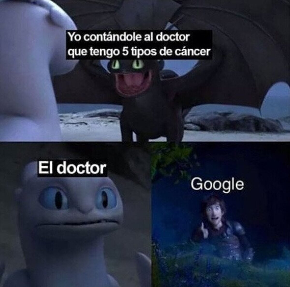 Recuerda que NUNCA hay que buscar en Google